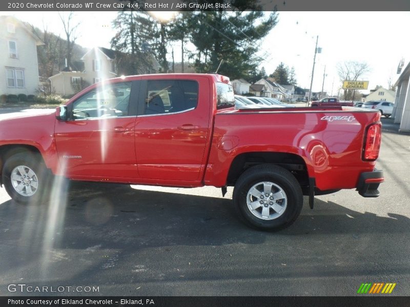 Red Hot / Ash Gray/Jet Black 2020 Chevrolet Colorado WT Crew Cab 4x4