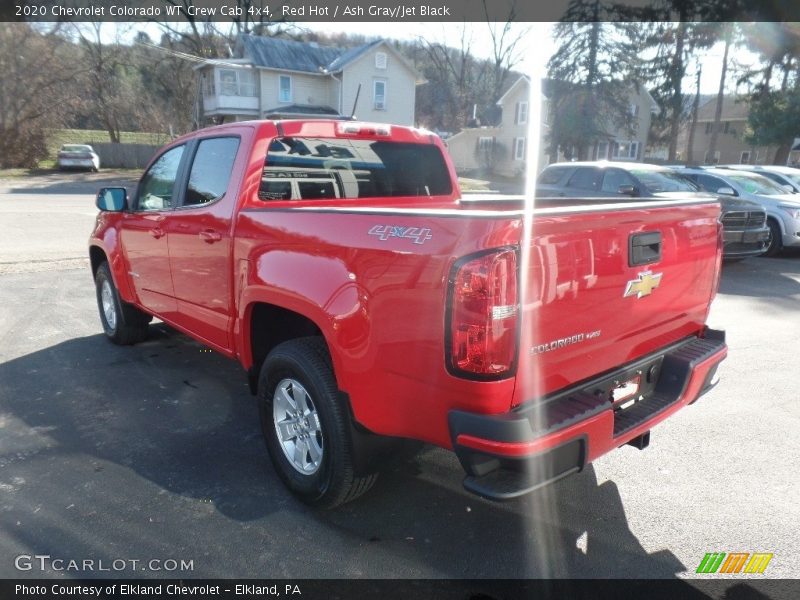 Red Hot / Ash Gray/Jet Black 2020 Chevrolet Colorado WT Crew Cab 4x4