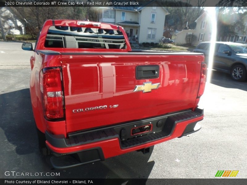 Red Hot / Ash Gray/Jet Black 2020 Chevrolet Colorado WT Crew Cab 4x4
