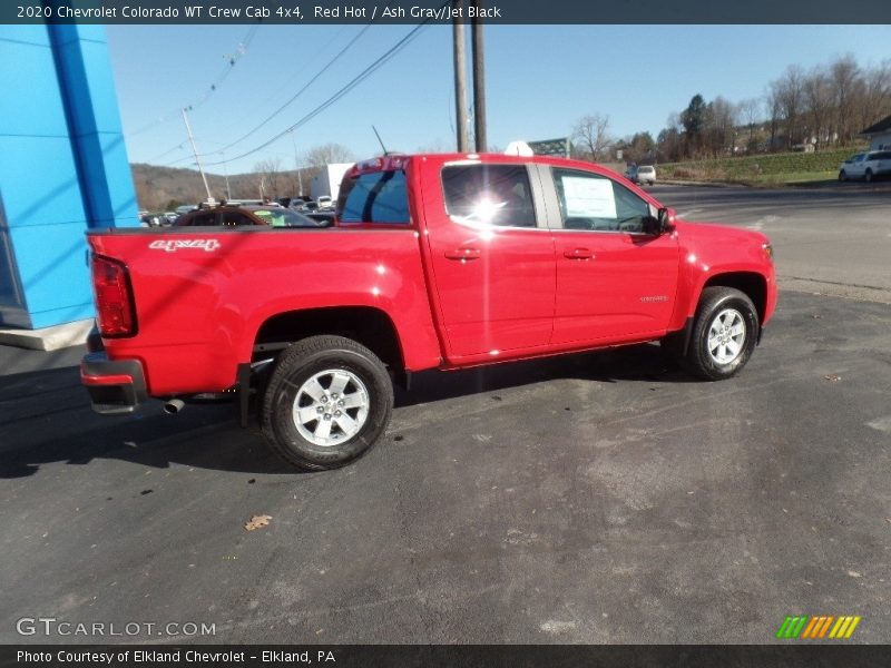 Red Hot / Ash Gray/Jet Black 2020 Chevrolet Colorado WT Crew Cab 4x4