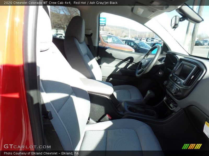 Red Hot / Ash Gray/Jet Black 2020 Chevrolet Colorado WT Crew Cab 4x4
