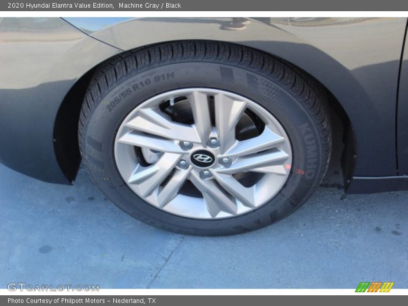 Machine Gray / Black 2020 Hyundai Elantra Value Edition