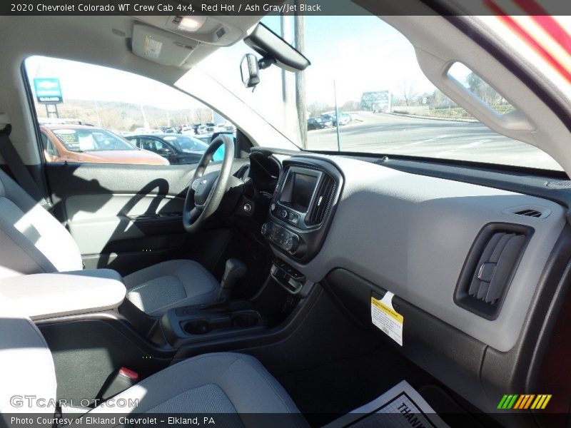 Red Hot / Ash Gray/Jet Black 2020 Chevrolet Colorado WT Crew Cab 4x4