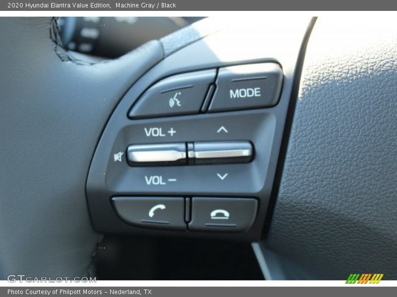 Machine Gray / Black 2020 Hyundai Elantra Value Edition