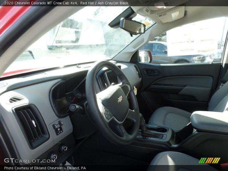 Red Hot / Ash Gray/Jet Black 2020 Chevrolet Colorado WT Crew Cab 4x4