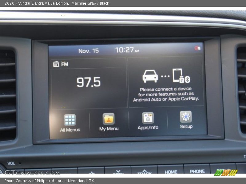 Machine Gray / Black 2020 Hyundai Elantra Value Edition