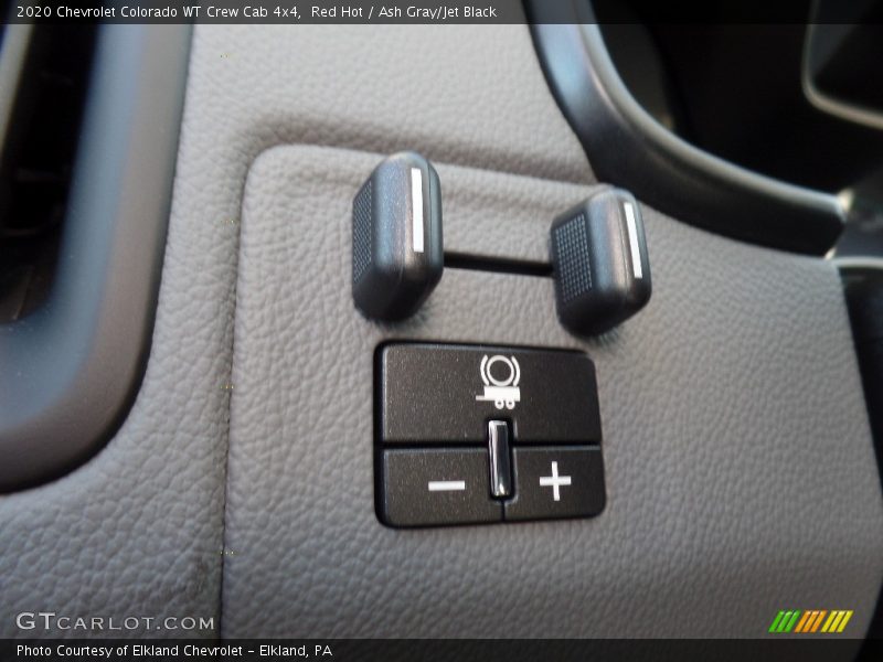 Red Hot / Ash Gray/Jet Black 2020 Chevrolet Colorado WT Crew Cab 4x4
