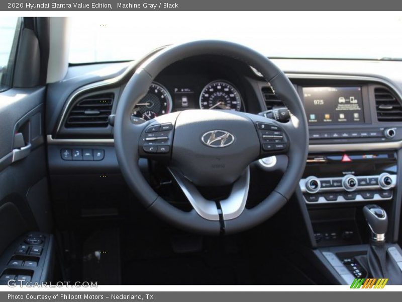 Machine Gray / Black 2020 Hyundai Elantra Value Edition