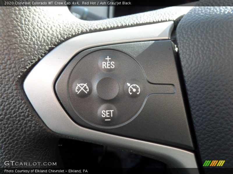 Red Hot / Ash Gray/Jet Black 2020 Chevrolet Colorado WT Crew Cab 4x4