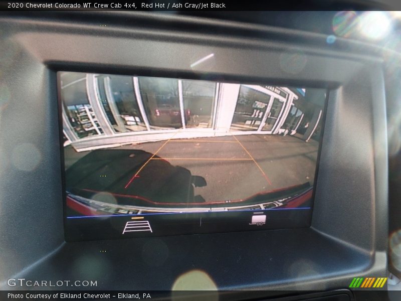 Red Hot / Ash Gray/Jet Black 2020 Chevrolet Colorado WT Crew Cab 4x4