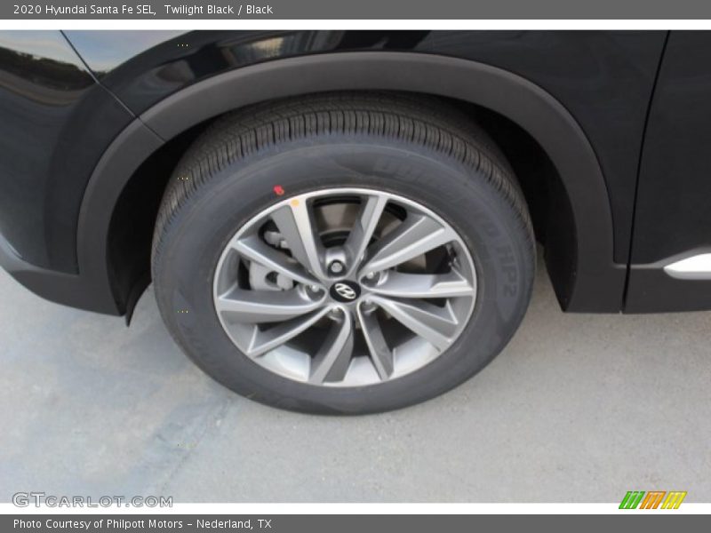 Twilight Black / Black 2020 Hyundai Santa Fe SEL