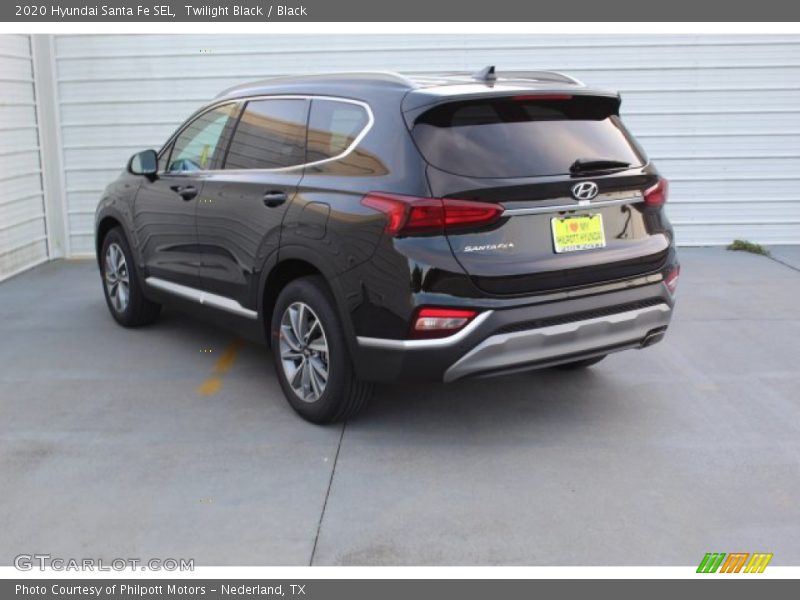 Twilight Black / Black 2020 Hyundai Santa Fe SEL