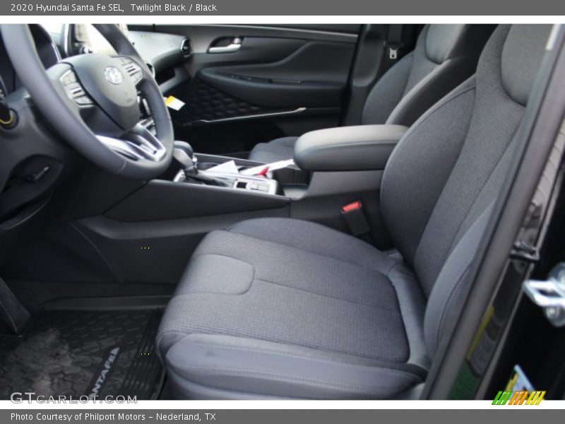 Twilight Black / Black 2020 Hyundai Santa Fe SEL