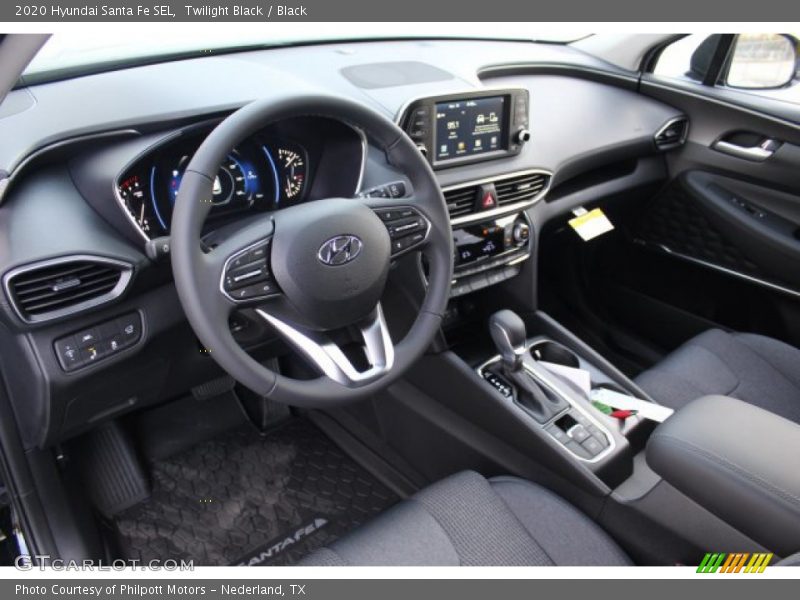 Twilight Black / Black 2020 Hyundai Santa Fe SEL