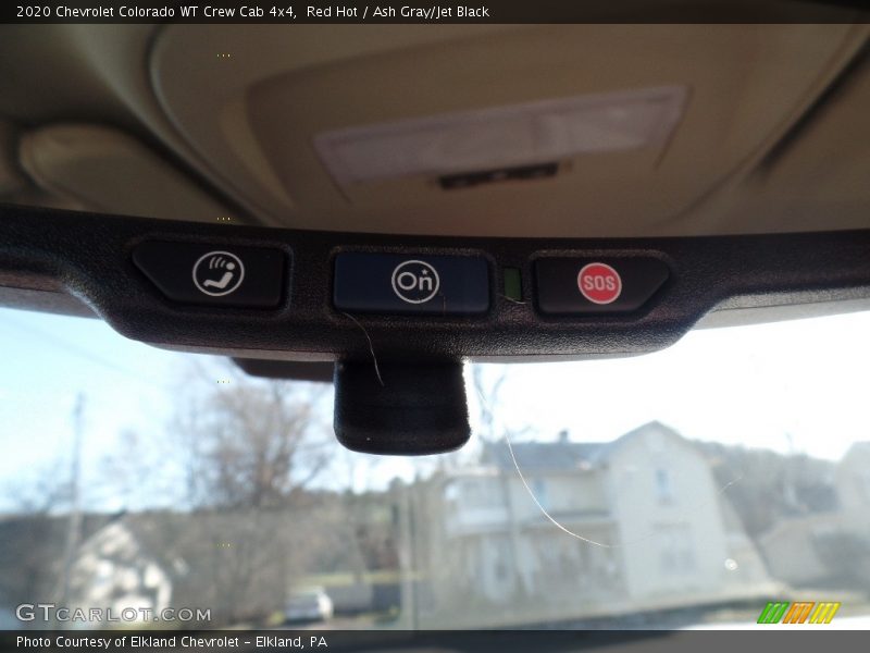 Red Hot / Ash Gray/Jet Black 2020 Chevrolet Colorado WT Crew Cab 4x4