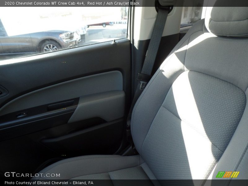 Red Hot / Ash Gray/Jet Black 2020 Chevrolet Colorado WT Crew Cab 4x4