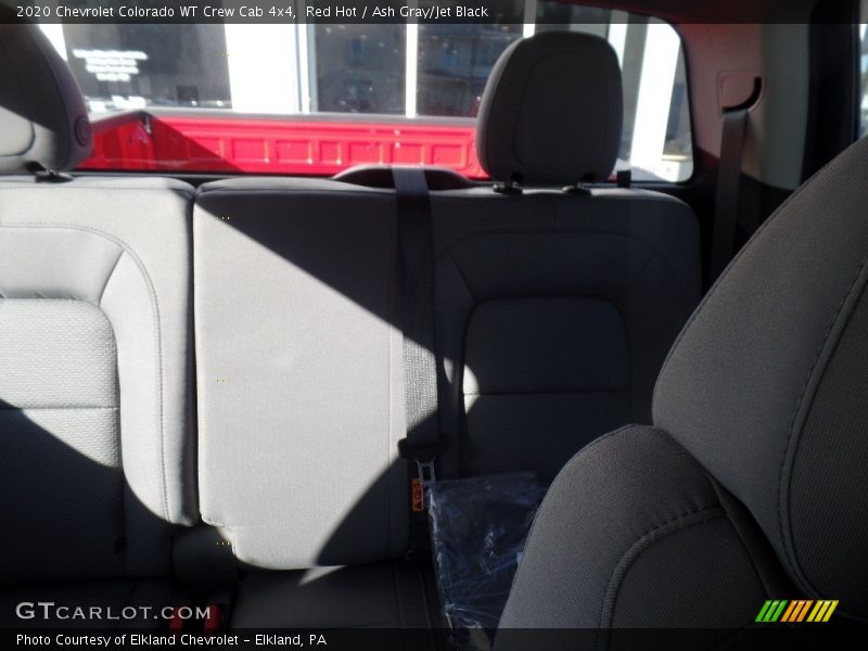 Red Hot / Ash Gray/Jet Black 2020 Chevrolet Colorado WT Crew Cab 4x4