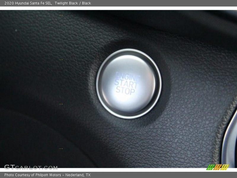 Twilight Black / Black 2020 Hyundai Santa Fe SEL