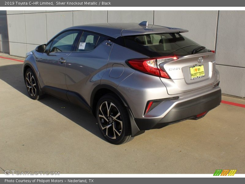 Silver Knockout Metallic / Black 2019 Toyota C-HR Limited