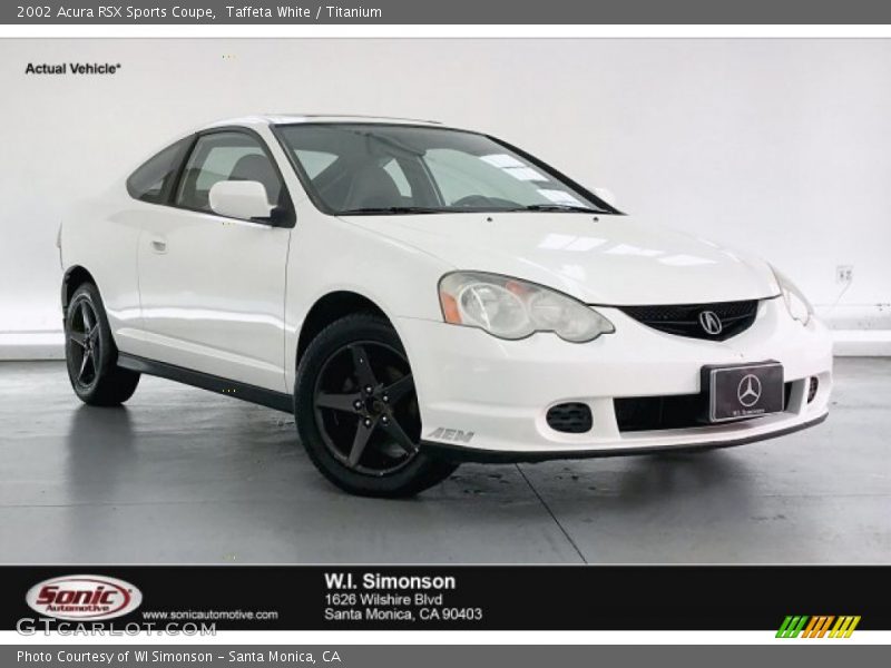 Taffeta White / Titanium 2002 Acura RSX Sports Coupe