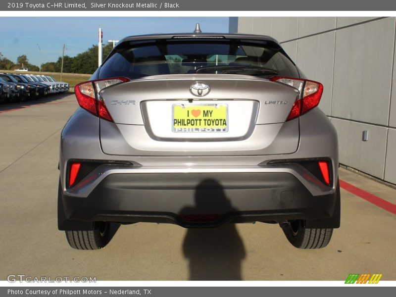 Silver Knockout Metallic / Black 2019 Toyota C-HR Limited