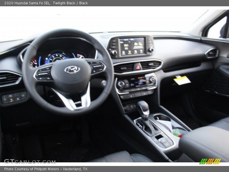 Twilight Black / Black 2020 Hyundai Santa Fe SEL