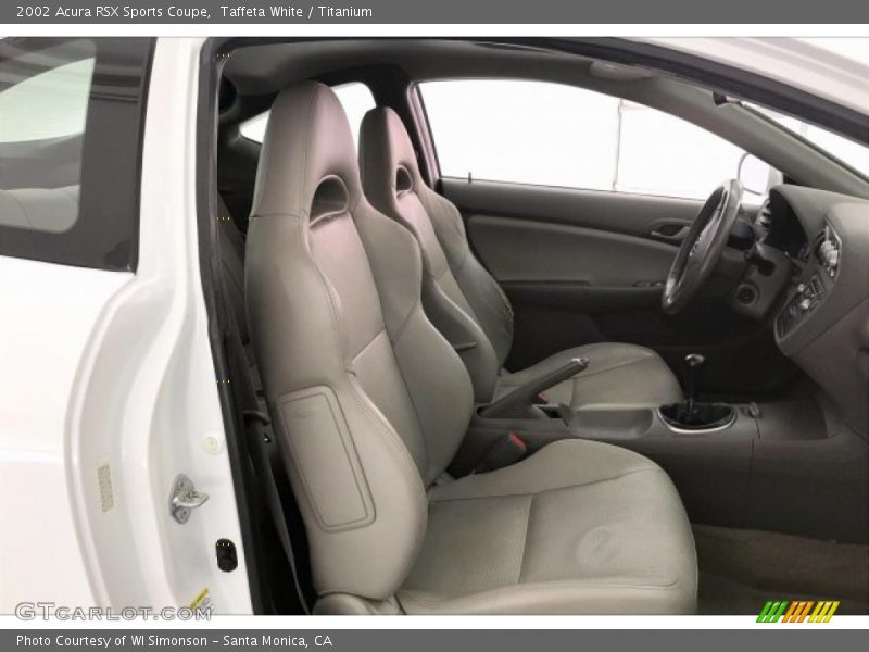 Front Seat of 2002 RSX Sports Coupe