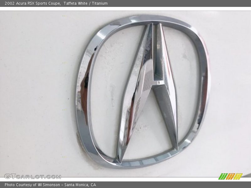 Taffeta White / Titanium 2002 Acura RSX Sports Coupe