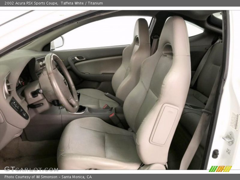 Front Seat of 2002 RSX Sports Coupe