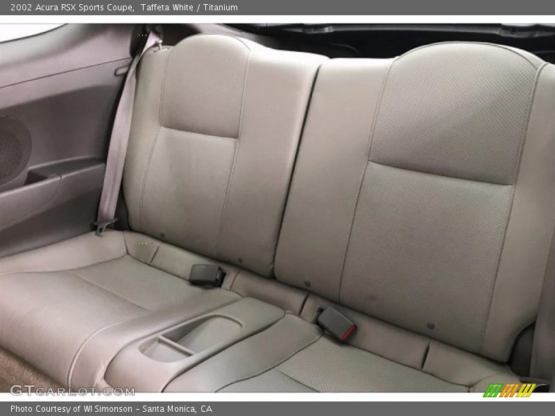 Rear Seat of 2002 RSX Sports Coupe