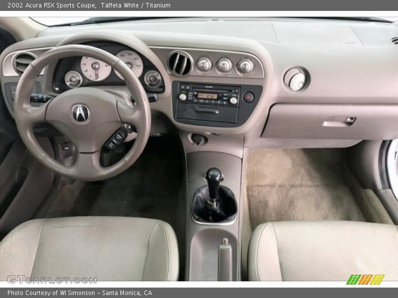 Dashboard of 2002 RSX Sports Coupe