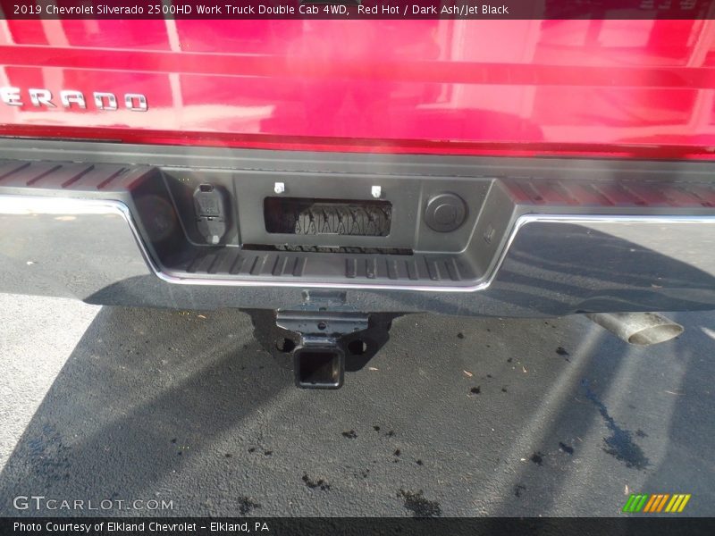 Red Hot / Dark Ash/Jet Black 2019 Chevrolet Silverado 2500HD Work Truck Double Cab 4WD