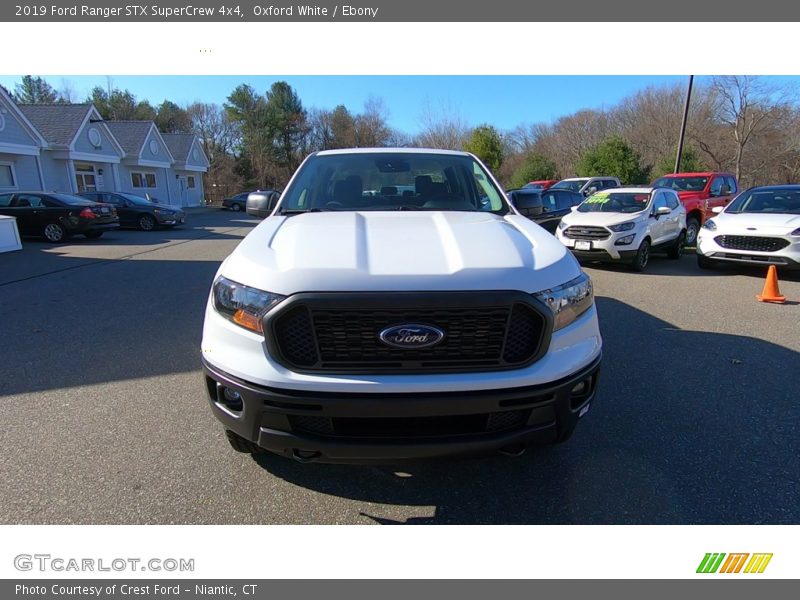 Oxford White / Ebony 2019 Ford Ranger STX SuperCrew 4x4