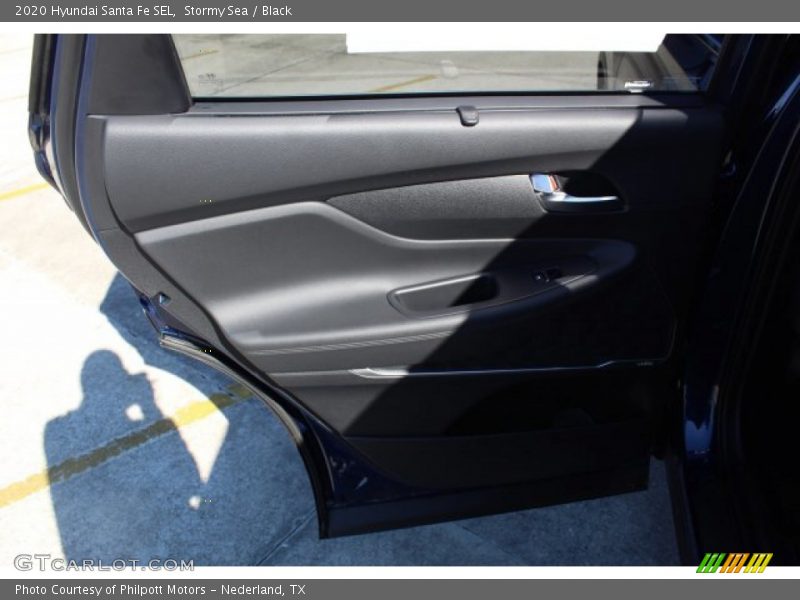 Stormy Sea / Black 2020 Hyundai Santa Fe SEL