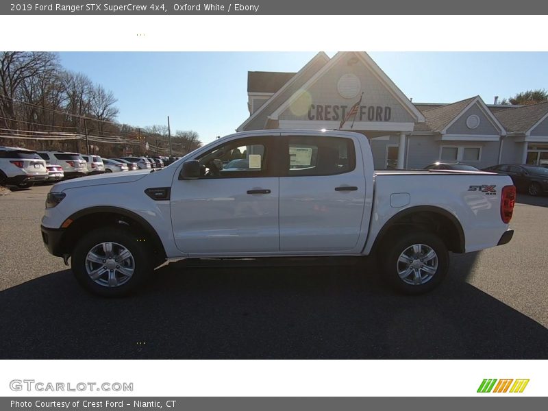 Oxford White / Ebony 2019 Ford Ranger STX SuperCrew 4x4