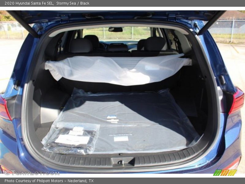 Stormy Sea / Black 2020 Hyundai Santa Fe SEL