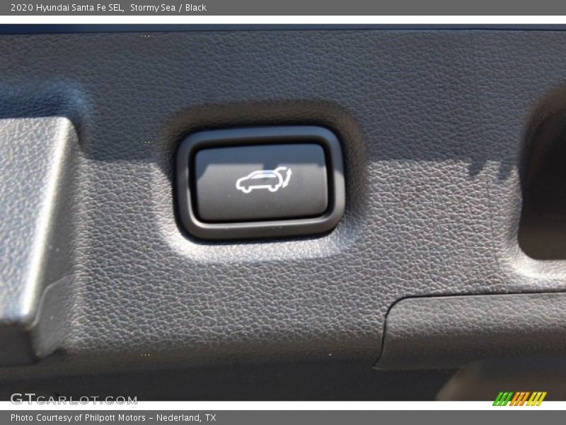 Stormy Sea / Black 2020 Hyundai Santa Fe SEL