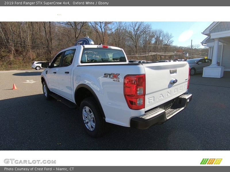 Oxford White / Ebony 2019 Ford Ranger STX SuperCrew 4x4