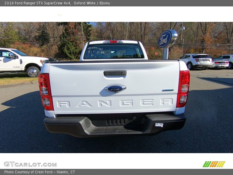 Oxford White / Ebony 2019 Ford Ranger STX SuperCrew 4x4