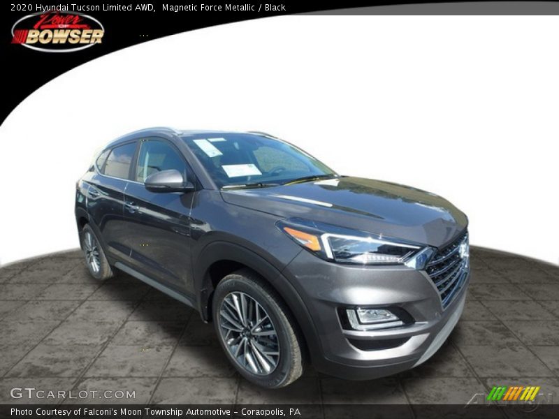 Magnetic Force Metallic / Black 2020 Hyundai Tucson Limited AWD