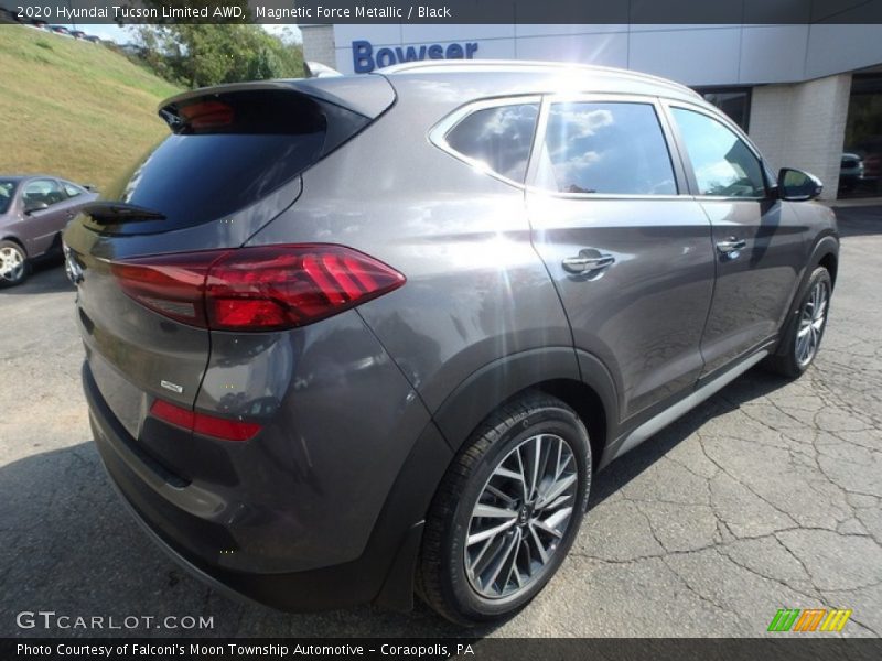 Magnetic Force Metallic / Black 2020 Hyundai Tucson Limited AWD