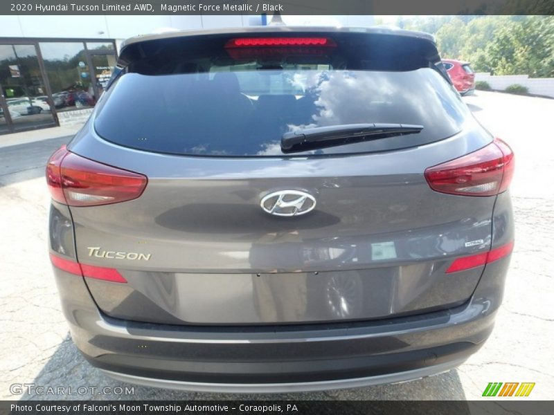 Magnetic Force Metallic / Black 2020 Hyundai Tucson Limited AWD