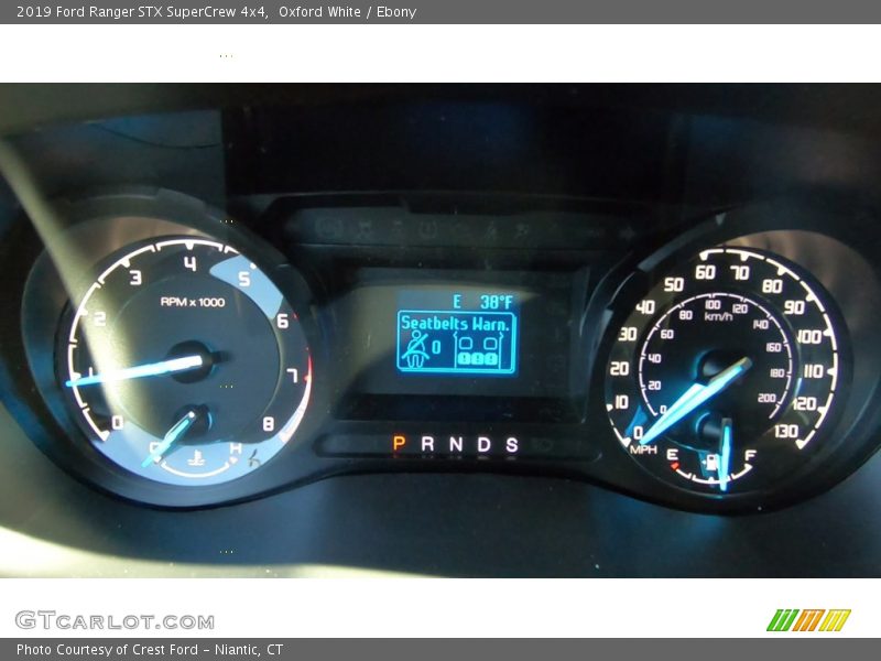Oxford White / Ebony 2019 Ford Ranger STX SuperCrew 4x4