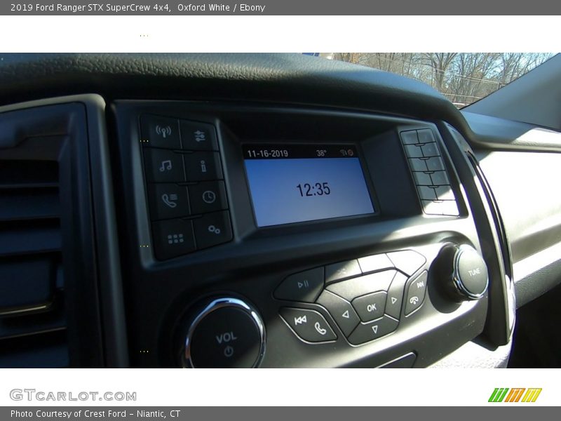 Oxford White / Ebony 2019 Ford Ranger STX SuperCrew 4x4