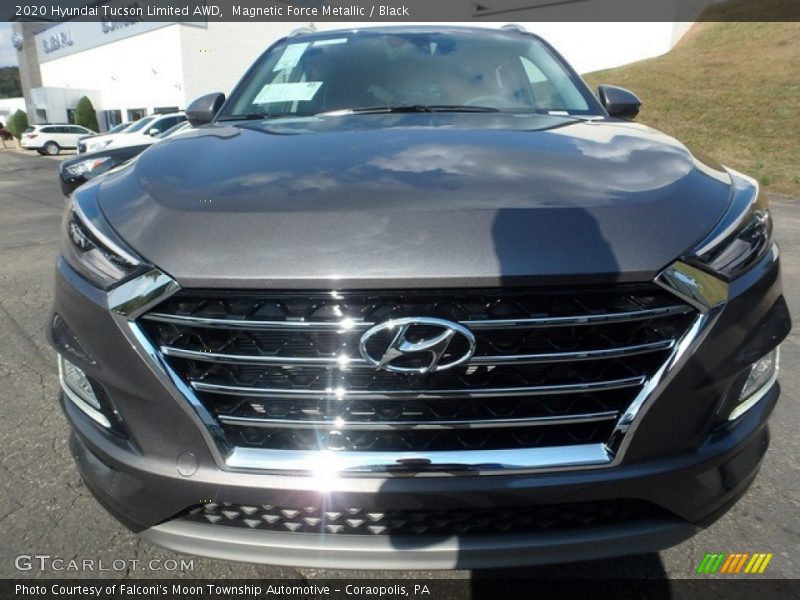 Magnetic Force Metallic / Black 2020 Hyundai Tucson Limited AWD