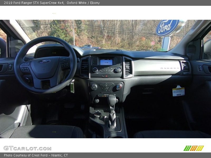 Oxford White / Ebony 2019 Ford Ranger STX SuperCrew 4x4