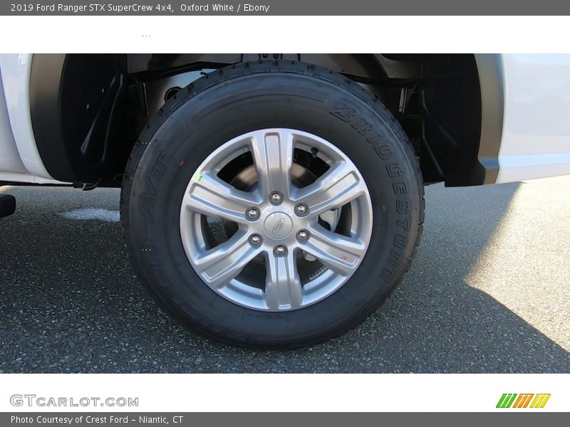 Oxford White / Ebony 2019 Ford Ranger STX SuperCrew 4x4