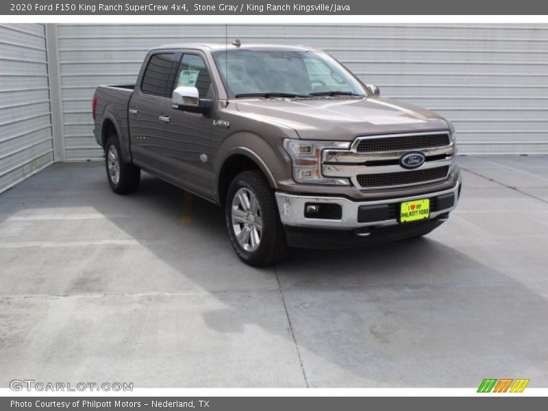 Stone Gray / King Ranch Kingsville/Java 2020 Ford F150 King Ranch SuperCrew 4x4