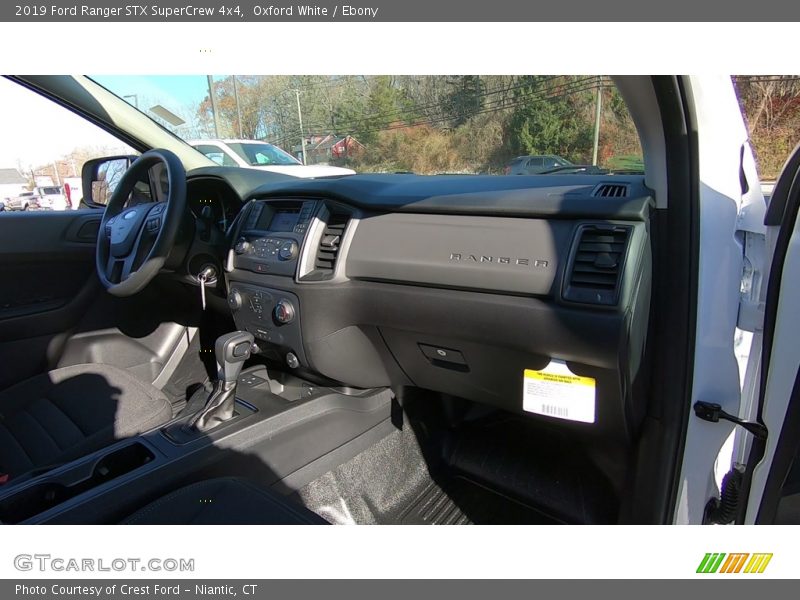 Oxford White / Ebony 2019 Ford Ranger STX SuperCrew 4x4