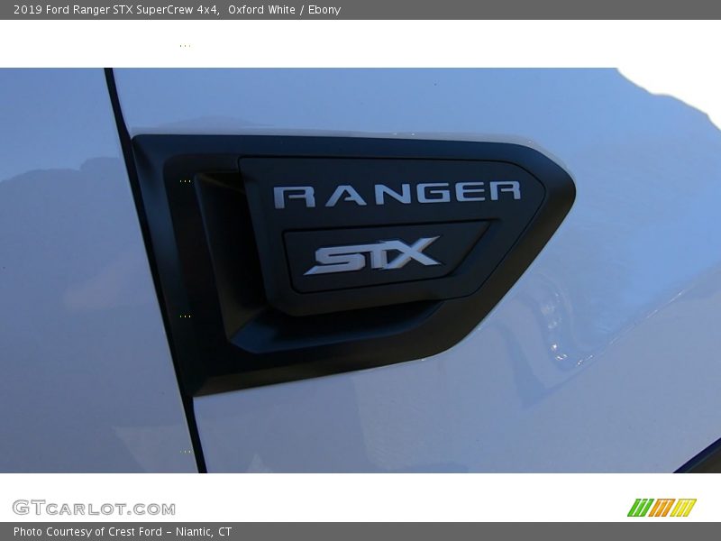 Oxford White / Ebony 2019 Ford Ranger STX SuperCrew 4x4
